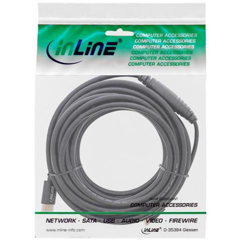 Usb Display Kabel, Usb-c Stecker Zu Hdmi Stecker, 5m. Kabellänge: 5 M, Anschluss 1: Usb Typ-c, Anschluss 2: Hdmi. - Foto 2