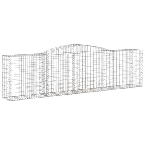 Cesto Gabbione Ad Arco 400x50x100/120 Cm Ferro Zincato - Foto 1