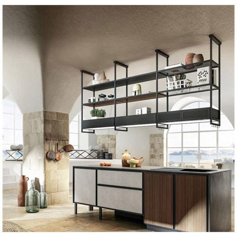 Cappa ad Isola PRF0165965 Aspirante 80 cm Colore Nero - Foto 5