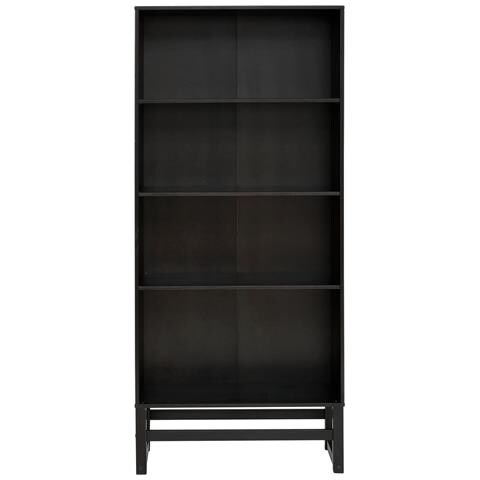 Jolene Libreria A 3 Ripiani In Pino Espresso - Foto 2