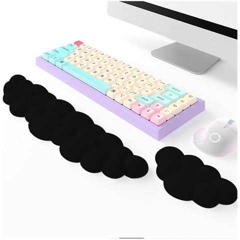 Poggiapolsi Per Tastiera, Realizzato In Morbido Memory Foam - Foto 1