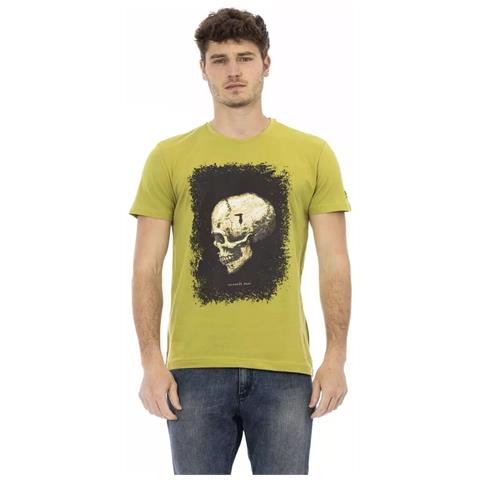 Maglietta In Cotone Verde - M - Foto 1