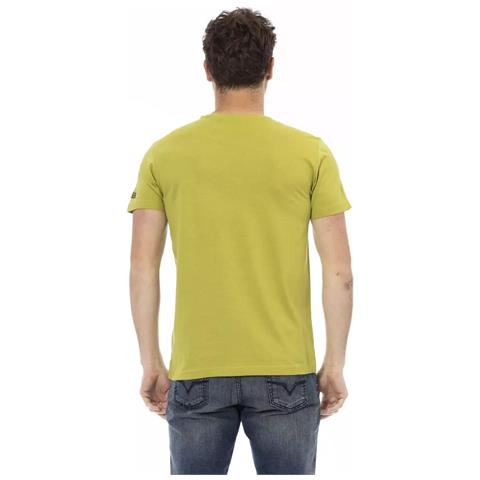 Maglietta In Cotone Verde - M - Foto 3