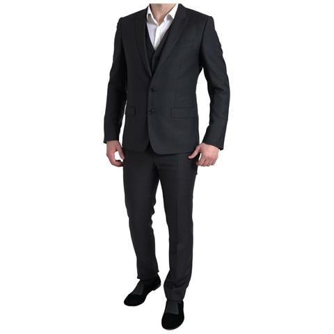 Abito Martini Monopetto Nero 3 Pezzi - It46 - S - Foto 1