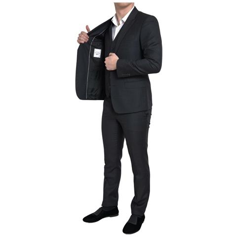 Abito Martini Monopetto Nero 3 Pezzi - It46 - S - Foto 5