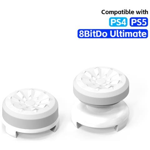 Cappucci Per Joystick Per Controller Ps4/ps5 White - Foto 1