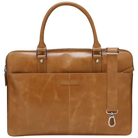 Borsa Per Computer Portatile Da 16” Collezione Rosenborg 2a Generazione, Marrone Chiaro - Foto 1