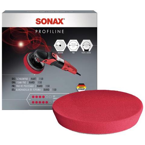Tampone In Spugna Dura Per Lucidatrice Rotativa 150 Mm - Foto 1
