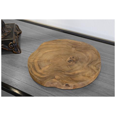 Vassoio Natura 29 - Marrone - Legno - 24x24x2 Cm - Foto 8
