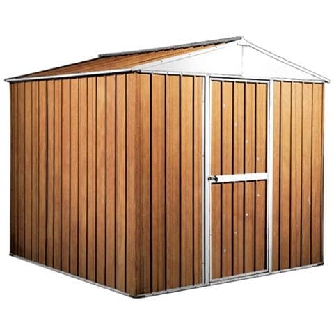 Capanno Baracca In Lamiera Di Acciaio Casetta Giardino Porta Attrezzi 275x175cm X H 212cm - 87 Kg - 4,81mq Legno - Foto 1