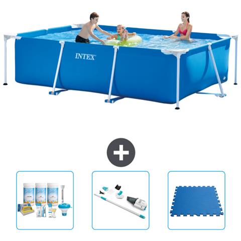 Piscina Fuori Terra - Rettangolo - 300x200x75 Cm - Blu - Include Accessori Coordinati A217 - Foto 1