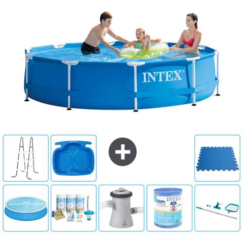 Piscina Fuori Terra - In Giro - 305x76 Cm - Blu - Include Accessori Coordinati A1522 - Foto 1