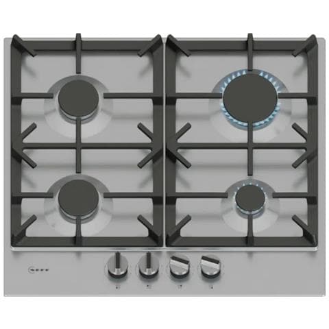 Piano Cottura A Gas Da 60 Cm Con 4 Fuochi In Acciaio Inox - T26cip8n0 - Foto 1