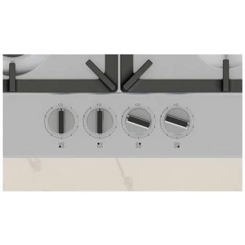 Piano Cottura A Gas Da 60 Cm Con 4 Fuochi In Acciaio Inox - T26cip8n0 - Foto 2