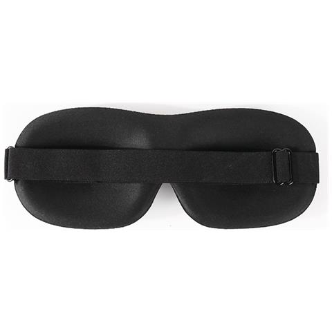 Mascherina Per Dormire Oscurante 3d Per Viaggio Aereo Con Design Ergonomico Grey - Foto 2