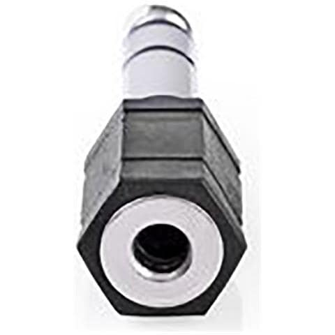 Adattatore Audio Stereo Da 6,35 Mm Maschio A 3,5 Mm Femmina Ultra Solid, Nero - Foto 2