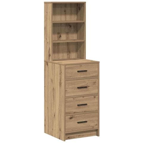 Credenza rovere artigianale 40 x 41 x 135 cm Legno multistrato - Foto 1