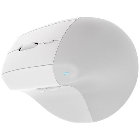 Mouse Ergonomico Bluetooth A Doppia Modalità Ricaricabile Con Dpi Regolabile White - Foto 4