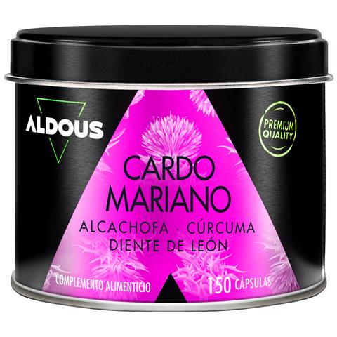 Cardo Mariano Con Carciofo, Curcuma, Tarassaco E Desmodium Aldous | 150 Capsule - Foto 1