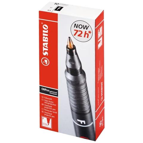 OHPen universal Permanente - Marcatore - Tratto Fine (0,7 mm) - Confezione da 10 - Rosso - Foto 6