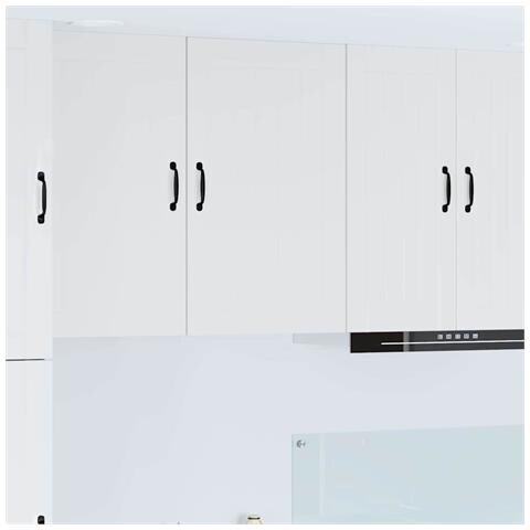 Mobile da cucina con lo scaffale Bianco Lucido 50 x 31 x 80 cm - Foto 2