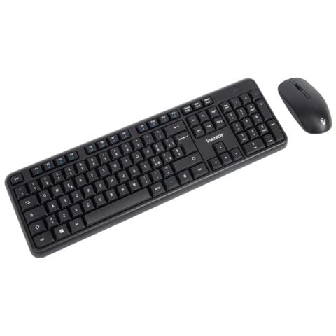 KM-811W tastiera Mouse incluso Ufficio Wireless a RF + USB QWERTY Italiano Nero - Foto 2