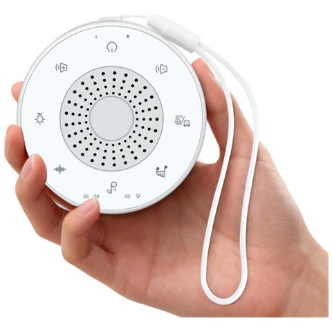 Macchina Per Il Rumore Bianco, Scatola Musicale Terapia Sonora Con 30 Suoni Lenitivi, Luce Notturna /funzione Di Memoria / 32 Livelli Di Volume / 3 Timer, Dispositivo Di Aiuto Per Il Sonno - Foto 1