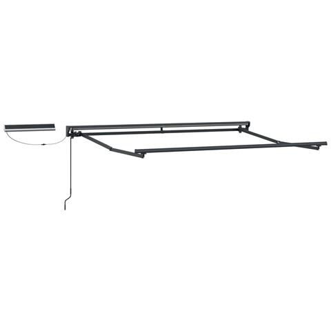 Struttura della tenda elettrica retrattile Antracite 3 x 2,5 m - Foto 1