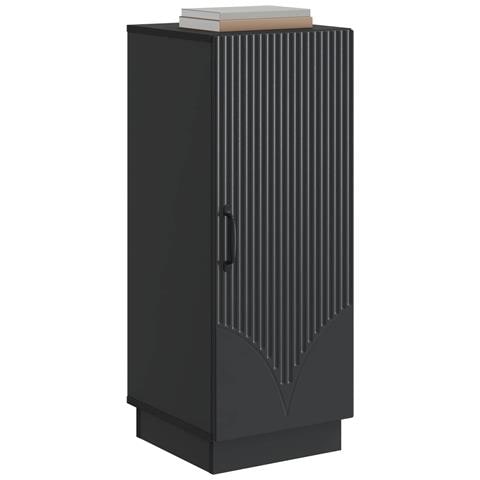 Credenza Nero 33 x 34,5 x 87 cm Legno ingegnerizzato - Foto 2