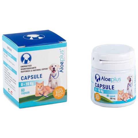 Aloeplus Aloeplus Capsule Cani /Gatti 0-10 kg - Foto 1