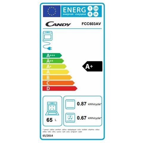 Forno Elettrico da Incasso FCC603AV Capacità 65 L Multifunzione Ventilato Colore Avorio - Foto 3