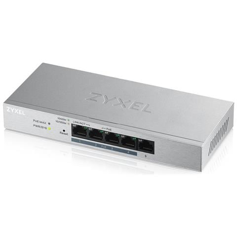 Switch GS1200-5HP V2 5 Porte Ethernet 10/100/1000 Mbps - Foto 1