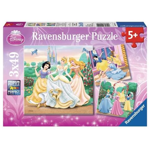 Puzzle Dream Princess Disney 3x49p - Foto 2