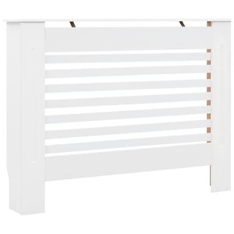 Copertura per Radiatore Bianca 112x19x81,5 cm in MDF - Foto 1