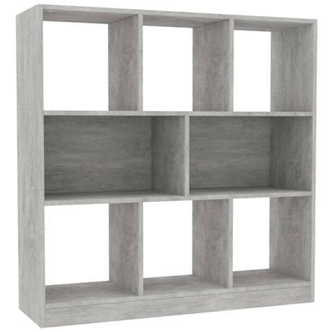 Libreria Grigio Cemento 97,5x29,5x100 cm in Legno Multistrato - Foto 1