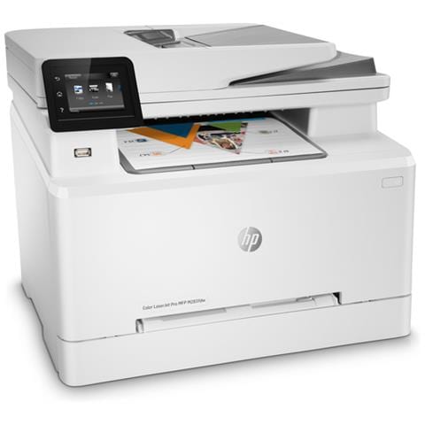 Stampante Multifunzione LaserJet Pro M283fdw Laser a Colori Stampa Copia Scansione Fax A4 22 ppm Wi-Fi Ethernet USB Bianco - Foto 2