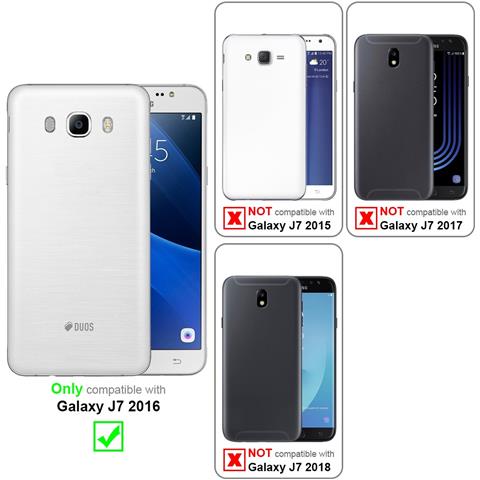 Custodia Compatibile Con Samsung Galaxy J7 2016 In Candy Pastello Verde - Coperchio Protettivo In Silicone Tpu Flessibile - Foto 11