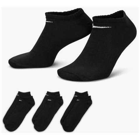 U Nk Ogni Giorno Ltwt Ns 3pr Calze Unisex Taglia S Colore Nero - Foto 1