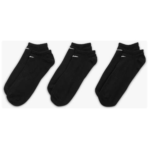 U Nk Ogni Giorno Ltwt Ns 3pr Calze Unisex Taglia S Colore Nero - Foto 3