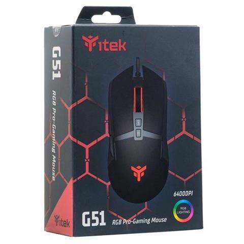 Mouse G61 Laser 6400 DPI Colore Nero - Foto 5