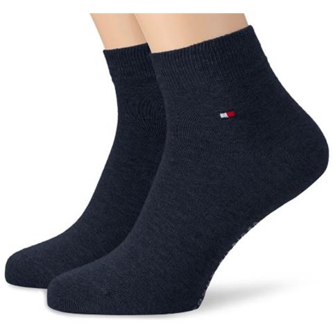 Th Men Quarter 2p, Calze Uomo, Blu (jeans), 39/42 - Confezione Da 2 - Foto 1