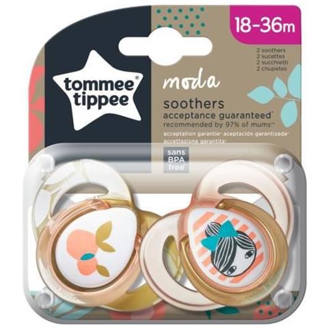 Succhietti Ctn Moda 18-36m Bambina X2 - Foto 1