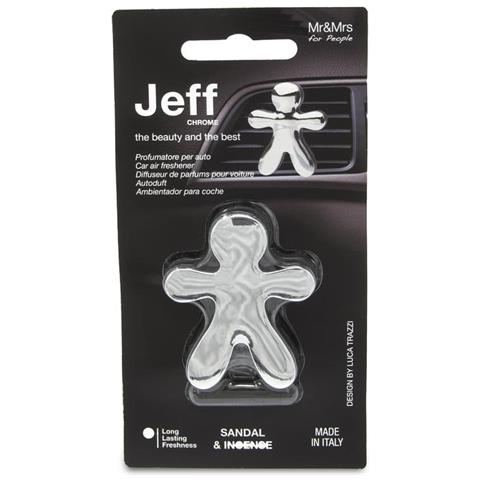 Jeff Scent For Car, Chrome Silver, Sandalo E Incenso - Foto 1