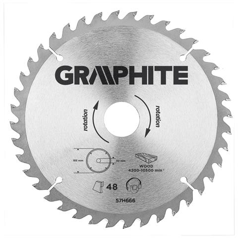 Lama Per Sega Circolare 190 Mm 40 Denti Lama 190 Mm, Foro Albero 30 Mm, Denti 40, Spessore 2,0 Mm, Spessore Taglio 2,8 - Foto 3