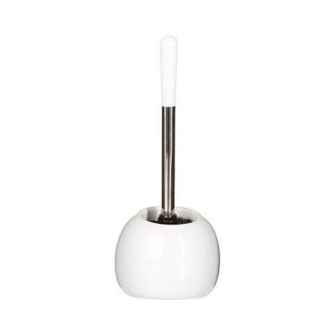 Spazzola Wc Con Contenitore Sun, Ceramica, Bianco - Foto 3