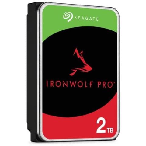 Hard Disk per NAS IronWolf Pro ST2000NT001 2 TB 3.5" Interfaccia SATA 6Gb /s Buffer 256 MB 7200 Rpm - Foto 1