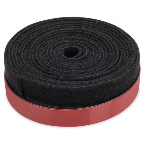 Dn-ct-10m-25 Velcro Poliammide Nero, Rosso 1 Pezzo (i) - Foto 1