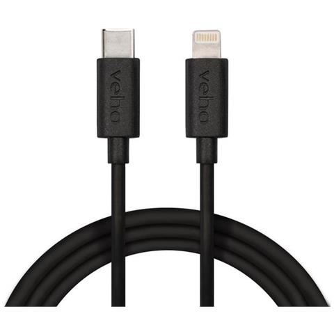 Vcl-005-mfi-c-1m Cavo Lightning Nero - Foto 1