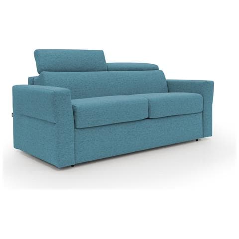 Avalon Divano Letto Alto 18 Cm. Smacchiabile T03 Azzurro - Foto 1