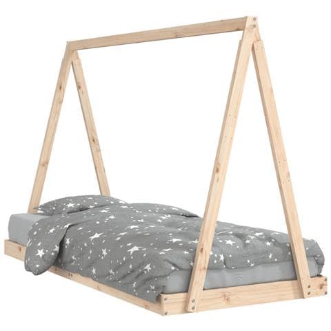 Giroletto per Bambini 90x200 cm in Legno Massello di Pino - Foto 2